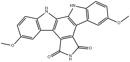 12,13-Dihydro-3,9-dimethoxy-5H-Indolo[2,3-a]pyrrolo[3,4-c]carbazole-5,7(6H)-dione