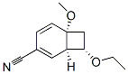 Bicyclo[4.2.0]octa-2,4-diene-3-carbonitrile, 8-ethoxy-6-methoxy-, (1alpha,6alpha,8alpha)- (9CI)