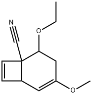 Bicyclo[4.2.0]octa-4,7-diene-1-carbonitrile, 2-ethoxy-4-methoxy- (9CI)