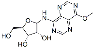 4-methoxy-8-(ribofuranosylamino)pyrimido(5,4-d)pyrimidine