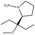 (S)-(-)-AMINO-2-(1'-METHOXY-1'-ETHYLPROPYL)PYRROLIDINE