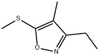 Isoxazole, 3-ethyl-4-methyl-5-(methylthio)- (9CI)