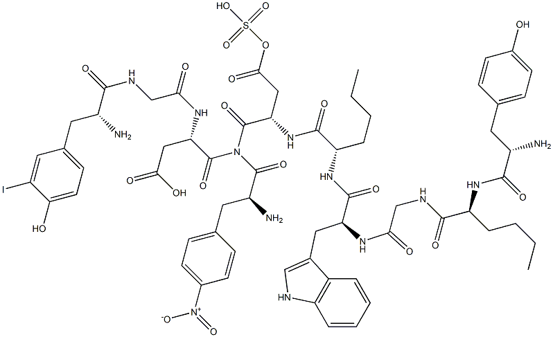 cholecystokinin (26-33), I-Tyr-Gly-(Nle(28,31),4-NO2-Phe(33))
