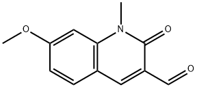 7-METHOXY-1-METHYL-2-OXO-1,2-DIHYDROQUINOLINE-3-CARBALDEHYDE