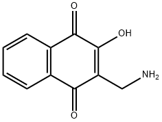 1,4-Naphthalenedione, 2-(aminomethyl)-3-hydroxy- (9CI)