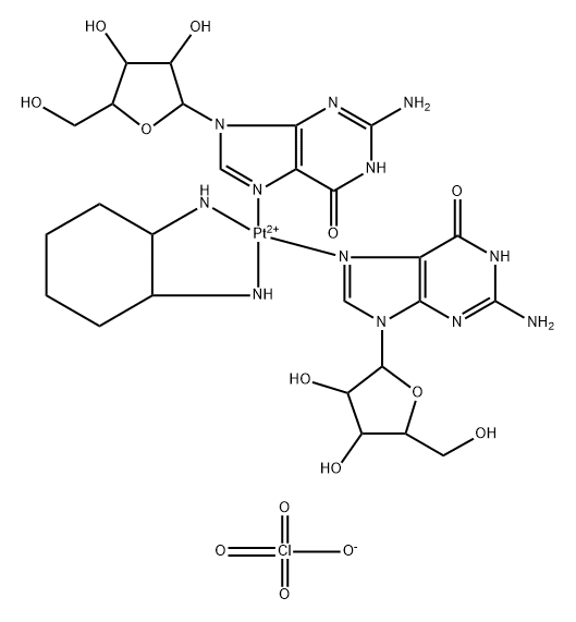 cyclohexyldiamine-guanosine platinum IV