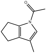 Cyclopenta[b]pyrrole, 1-acetyl-1,4,5,6-tetrahydro-3-methyl- (9CI)