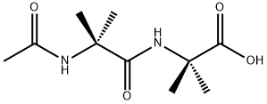 Alanine,  N-(N-acetyl-2-methylalanyl)-2-methyl-  (9CI)