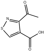 4-Isothiazolecarboxylic acid, 3-acetyl- (9CI)