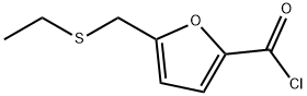 2-Furoyl chloride, 5-[(ethylthio)methyl]- (6CI)