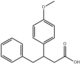 3-(4-methoxyphenyl)-4-phenylbutanoic acid