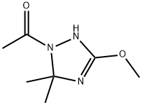 1H-1,2,4-Triazole, 1-acetyl-2,5-dihydro-3-methoxy-5,5-dimethyl- (9CI)