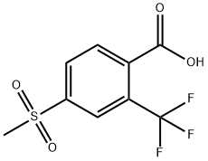 4-Methanesulfonyl-2-(trifluoromethyl)benzoic acid