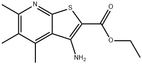3-氨基-4,5,6-三甲基噻吩并[2,3-B]吡啶-2-羧酸乙酯