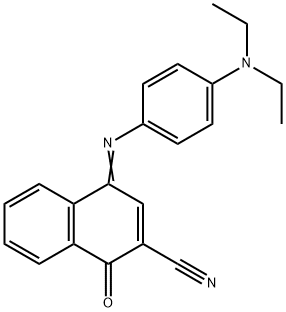 4-(4-DIETHYLAMINOPHENYLIMINO)-1-OXO-1,4-DIHYDRONAPHTHALENE-2-CARBONITRILE