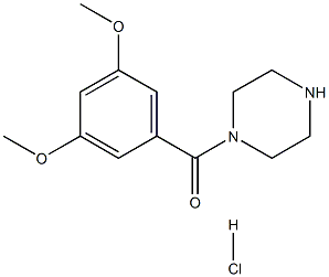 1-(3,5-二甲氧基苯甲酰基)哌嗪盐酸盐