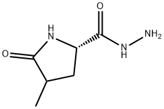 Pyroglutamic acid, 4-methyl-, hydrazide (6CI)