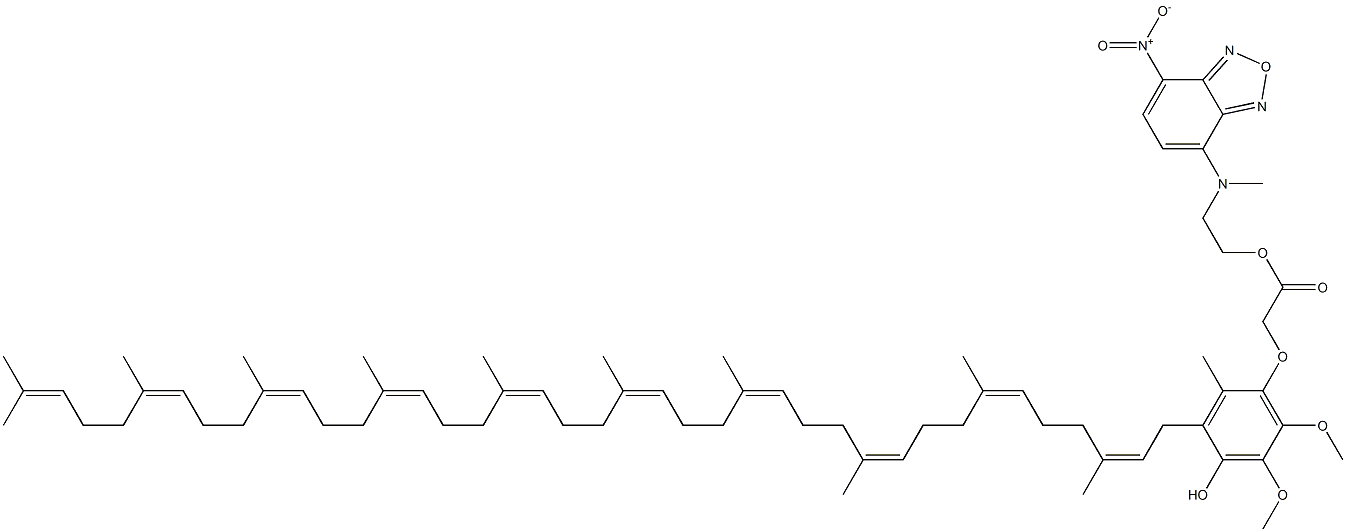 4-(N-(acetoxyethyl)-N-methylamino)-7-nitro-2,1,3-benzoxadiazole ubiquinone