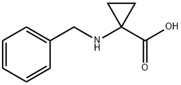 Cyclopropanecarboxylic acid, 1-[(phenylmethyl)amino]- (9CI)