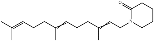 1-(3,7,11-Trimethyl-2,6,10-dodecatrienyl)piperidine-2-one