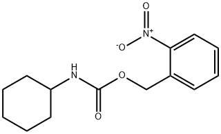 氨基甲酸, 环己基-, (2-硝基苯基)甲酯 (9CI)