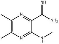 Pyrazinecarboximidamide, 5,6-dimethyl-3-(methylamino)- (9CI)