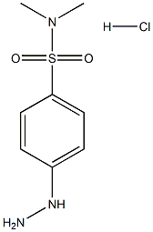 4-hydrazinyl-N,N-dimethylbenzene-1-sulfonamide hydrochloride