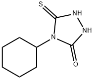 4-环己基-5-硫基-4H-1,2,4-三唑-3-醇