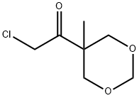 Ketone, chloromethyl 5-methyl-m-dioxan-5-yl (6CI)