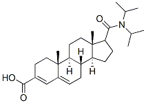 17-(N,N,-diisopropylcarbamoyl)androst-3,5-diene-3-carboxylic acid