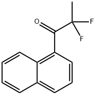 1-Propanone, 2,2-difluoro-1-(1-naphthalenyl)- (9CI)