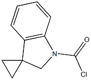 Spiro[cyclopropane-1,3-[3H]indole]-1(2H)-carbonyl chloride (9CI)