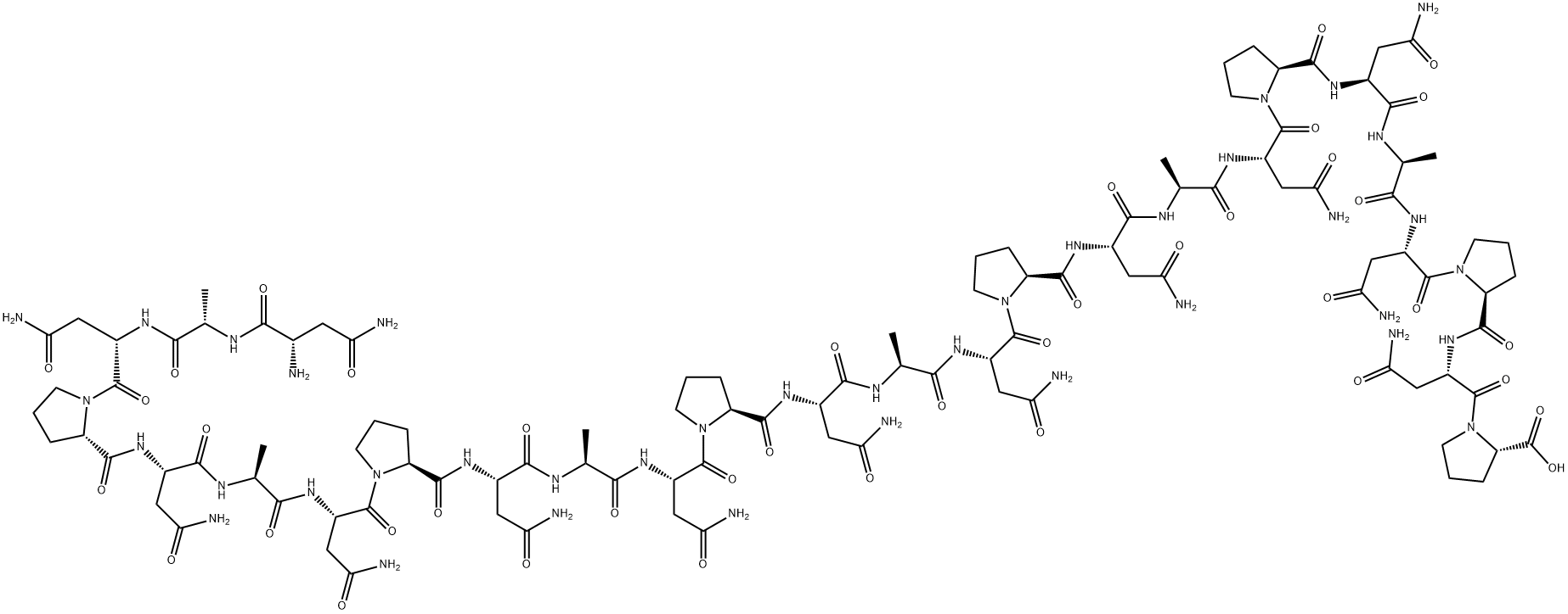 (asparaginyl--alanyl-asparaginyl-proline)8