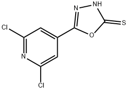 5-(2,6-二氯-4-吡啶)-1,3,4-噁二唑-2-硫醇