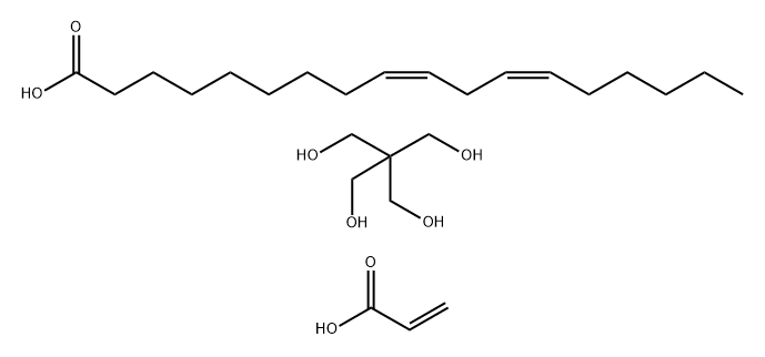 9,12-Octadecadienoic acid (9Z,12Z)-, dimer, polymer with 2,2-bis(hydroxymethyl)-1,3-propanediol and 2-propenoic acid