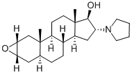 (2α,3α,5α，16β,17β)-2,3-环氧-16-(1-吡咯烷)-雄甾烷-17-醇