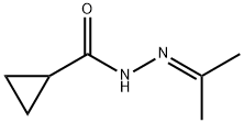 Cyclopropanecarboxylic acid, (1-methylethylidene)hydrazide (9CI)