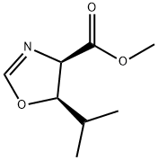 4-Oxazolecarboxylicacid,4,5-dihydro-5-(1-methylethyl)-,methylester,(4R-cis)-(9CI)