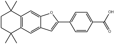 4-[(5,6,7,8-Tetrahydro-5,5,8,8-tetramethylnaphtho[2,3-b]furan)-2-yl]benzoic acid