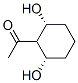 Ethanone, 1-(2,6-dihydroxycyclohexyl)-, (2alpha,6alpha)- (9CI)