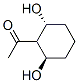 Ethanone, 1-(2,6-dihydroxycyclohexyl)-, (1alpha,2alpha,6beta)- (9CI)
