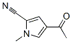 1H-Pyrrole-2-carbonitrile, 4-acetyl-1-methyl- (9CI)