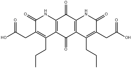 1,2,5,8,9,10-Hexahydro-5,10-dioxo-4,6-dipropylpyrido[3,2-g]quinoline-3,7-diacetic acid