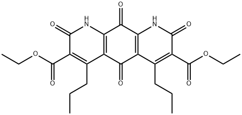 1,2,5,8,9,10-Hexahydro-2,5,8,10-tetraoxo-4,6-dipropylpyrido[3,2-g]quinoline-3,7-dicarboxylic acid diethyl ester