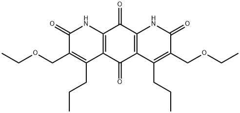 3,7-Bis(ethoxymethyl)-4,6-dipropylpyrido[3,2-g]quinoline-2,5,8,10(1H,9H)-tetrone