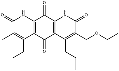 3-(Ethoxymethyl)-7-methyl-4,6-dipropylpyrido[3,2-g]quinoline-2,5,8,10(1H,9H)-tetrone