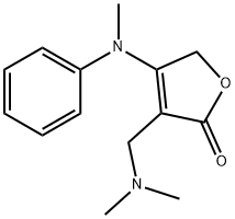 3-[(Dimethylamino)methyl]-4-(methylphenylamino)-2(5H)-furanone