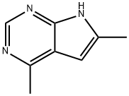 1H-PYRROLO[2,3-D]PYRIMIDINE, 4,6-DIMETHYL- (9CI)