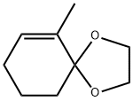 1,4-Dioxaspiro[4.5]dec-6-ene,  6-methyl-