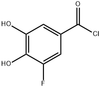 Benzoyl chloride, 3-fluoro-4,5-dihydroxy- (9CI)